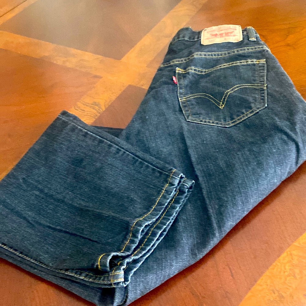 Levi’s 560 Men’s Loose Fit Denim Blue Jeans. Size: W34 x L32